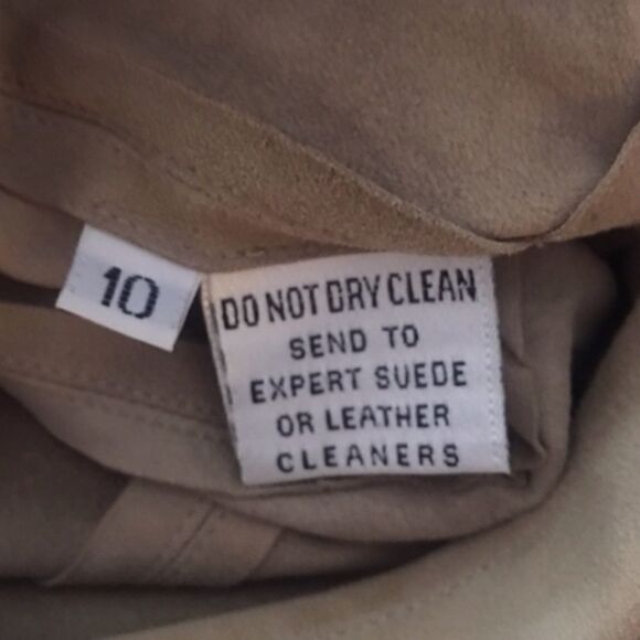 Calvin  Klein SZ 10 Suede dress - Picture 5 of 5